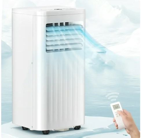 Aire acondicionado Auseo 5000BTU: Multifuncional y portátil, ahora a $189.99. Disfruta de un hogar fresco y cómodo este verano. ¡Ahorra $110 hoy!