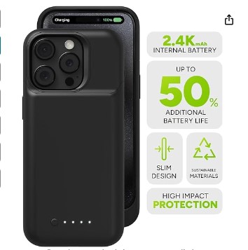 La mejor funda para iPhone con batería adicional: el Mophie Juice Pack.