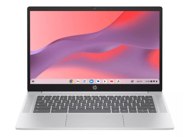 Con un diseño delgado y elegante, este Chromebook no solo es estéticamente atractivo, sino también funcional, con una pantalla táctil intuitiva que facilita la navegación y el uso de aplicaciones.
