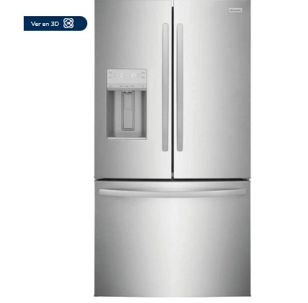 Gran descuento en el refrigerador Frigidaire de 27.8 pies cúbicos. Con 4.5 estrellas de 4459 reseñas, ¡ahora solo $1,693! Ahorra $1,356 en este elegante electrodoméstico.