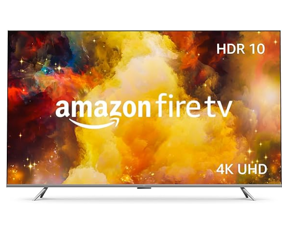 La Amazon Fire TV 65" Omni Series ofrece una experiencia de visualización envolvente con su calidad de imagen 4K UHD y Dolby Vision, ideal para cinéfilos y amantes de la tecnología que buscan una experiencia cinematográfica en casa.