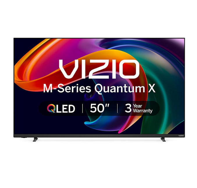 Transforma tu sala de estar con el VIZIO Smart TV 4K QLED HDR de 50". Con su diseño elegante y calidad de imagen superior, este televisor ofrece una experiencia de visualización envolvente. No te pierdas el descuento exclusivo disponible solo en Sam's Club.