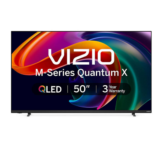 Transforma tu sala de estar con el VIZIO Smart TV 4K QLED HDR de 50". Con su diseño elegante y calidad de imagen superior, este televisor ofrece una experiencia de visualización envolvente. No te pierdas el descuento exclusivo disponible solo en Sam's Club.