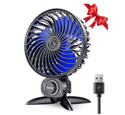 Compra el ventilador de escritorio USB portátil de AaoLin con un 40% de descuento. Ideal para oficina o hogar, ahora por $5.99 en Amazon.
