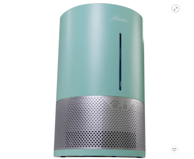 Mantén el aire de tu hogar fresco y saludable con el humidificador Hunter Fan Aspire de 4,8 litros. Equipado con filtro PermaWick para una humedad controlada y duradera.