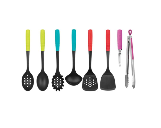 El juego de utensilios Cuisinart de 8 piezas ofrece una mezcla perfecta de utilidad y diseño para tu cocina. Confeccionados en nylon durable, estos utensilios aseguran un uso seguro en superficies delicadas y son una excelente opción para cocinar con tranquilidad. Aprovecha su precio especial de $17.99 en Best Buy y dale un toque de estilo a tus preparaciones diarias.
Tú