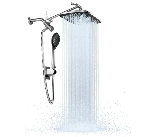  ¡Ducha tipo spa en casa! Cabezal de ducha Ophanie por solo $39.99. ($50.00 de descuento). Presión potente, chorros revitalizantes y flujo de agua constante.