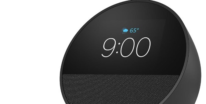 Despierta con estilo y controla tu hogar inteligente con el nuevo Amazon Echo Spot. Sonido vibrante, Alexa integrada y diseño compacto. ¡Oferta por tiempo limitado: $44,99! (Precio original: $79,99).