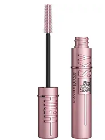 ¡Ahorra en grande en el Prime Day con Maybelline Lash Sensational Sky High Mascara! Esta máscara de pestañas de alta calificación (4.5 estrellas) está a la venta por solo $7.98 (originalmente $12.99). Alarga, da volumen, define y riza las pestañas para lograr una mirada dramática sin grumos. ¡No te pierdas esta oferta Prime Day!