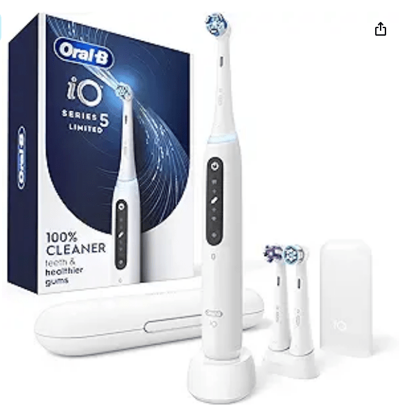 Invierte en tu salud bucal con el cepillo de dientes eléctrico Oral-B iO Series 5. Este cepillo de dientes con descuento de Prime Day te ayudará a conseguir una limpieza más profunda y eficaz.