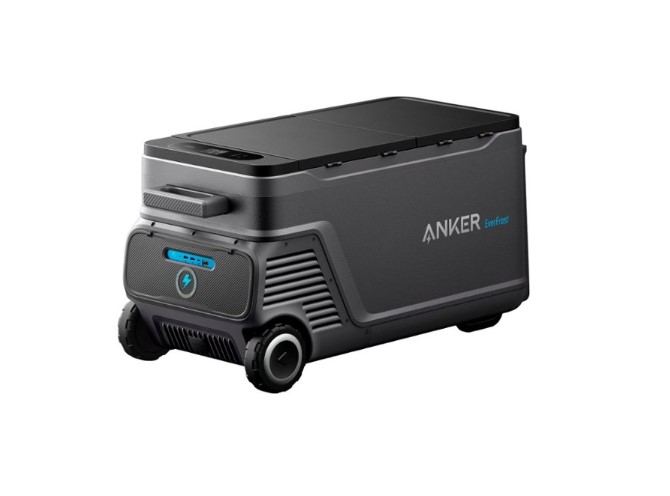 Mantén tus bebidas y alimentos frescos en cualquier lugar. La nevera Anker EverFrost 50 ofrece dos zonas de temperatura y funciona con energía solar. ¡Ideal para viajes y salidas!