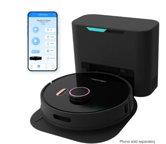  ¡Aspiradora robot inteligente Orb-i de bObsweep por solo $199.00! ($530.00 de descuento). Limpieza profunda, depósito autovaciable y succión potente.