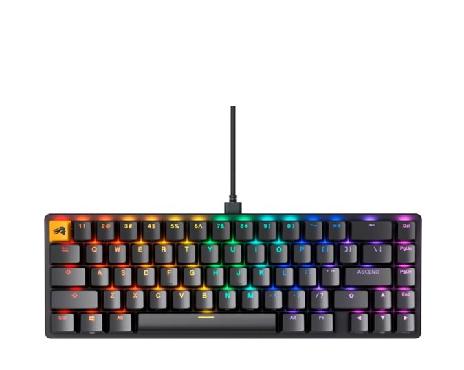  ¡Experimenta la mejor experiencia de juego con el teclado mecánico para juegos Glorious GMMK 2 65% por solo $79.99! 