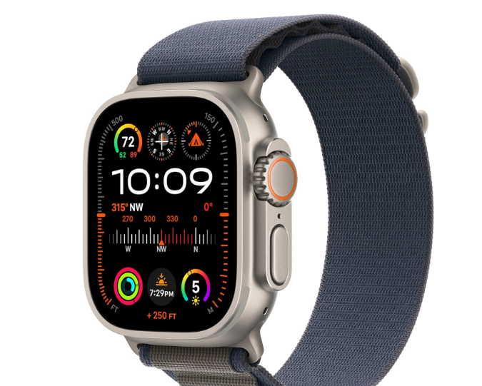 Compra el Apple Watch Ultra 2 en oferta. Reloj inteligente robusto y sostenible con caja de titanio y correa Alpine Loop.