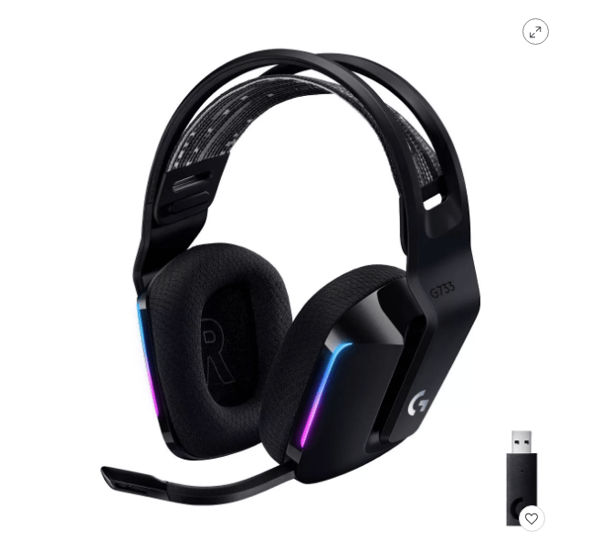 Auriculares Logitech G733: sonido de alta calidad y estilo personalizable. Aprovecha la oferta en Target y ahorra $15 en tus nuevas herramientas de gaming.