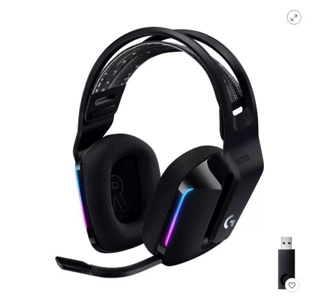 Auriculares Logitech G733: sonido de alta calidad y estilo personalizable. Aprovecha la oferta en Target y ahorra $15 en tus nuevas herramientas de gaming.