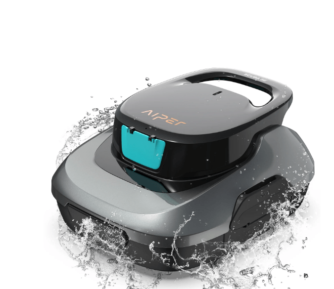 Aspiradora robótica para piscinas elevadas Aiper Scuba SE ahora en oferta por $149.99. Eficiencia y comodidad al mejor precio.