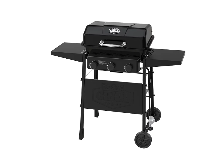 Parrilla a gas propano de 3 quemadores Expert Grill en oferta: Ideal para tus reuniones, ahora con descuento en Walmart. ¡Aprovecha hoy mismo!