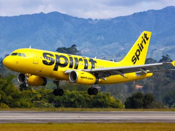 Avión de Spirit Airlines