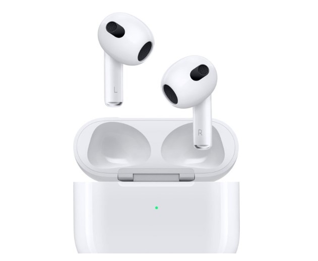 Aprovecha la oferta de los AirPods (3.ª generación) en Best Buy. Con un diseño ergonómico y resistencia al agua, ahora por $139.99, antes $169.99.