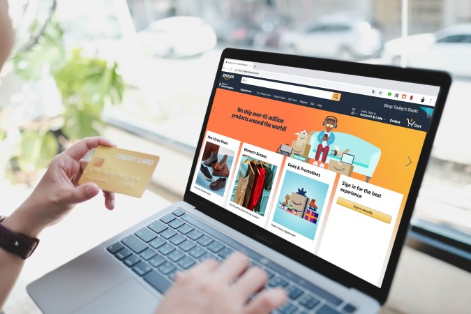 Compras online en Amazon