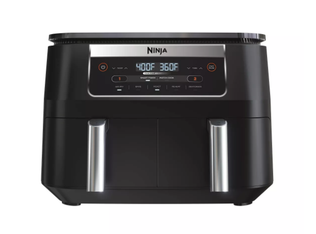 Consigue la freidora de aire Ninja Foodi 5 en 1 en Target con un 17% de descuento. Cocina saludable y rápida con 2 cestas y tecnología DualZone. ¡Ahorra $30,00 hoy mismo!