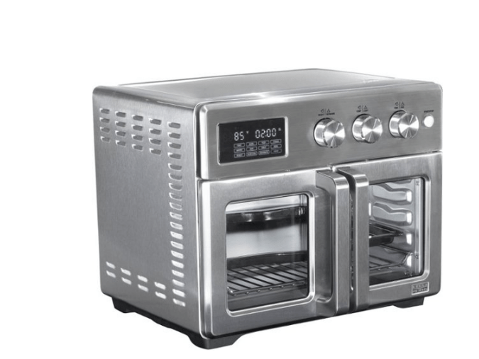 Aprovecha la oferta del horno Bella Pro Series de 6 rebanadas con puertas francesas por $109.99. ¡Ideal para cocinar de todo!
