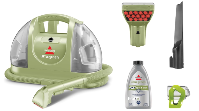 Consigue el Limpiador portátil de BISSELL en Amazon con un 19% de descuento. Ideal para autos y tapizados. ¡Ahorra hoy mismo!