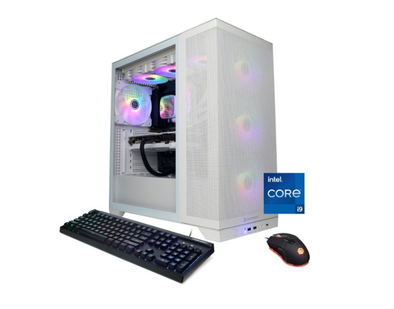 Aprovecha el descuento en la computadora de escritorio CyberPowerPC Gamer Supreme: Intel Core i9, 64 GB de RAM y NVIDIA RTX 4070 Ti. ¡Gran oferta con $180 de ahorro!