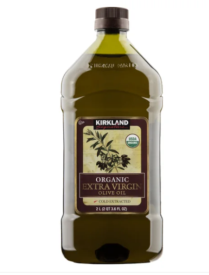 Descubre el aceite de oliva virgen extra orgánico de Kirkland, embotellado en Italia y a solo USD 22.99. Ideal para cocinar o aderezar tus ensaladas.
