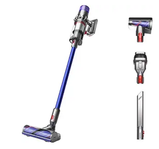 Equipado con una pantalla LED, la Dyson V11 te mantiene informado sobre la duración de la batería y el estado del filtro, facilitando su uso diario.