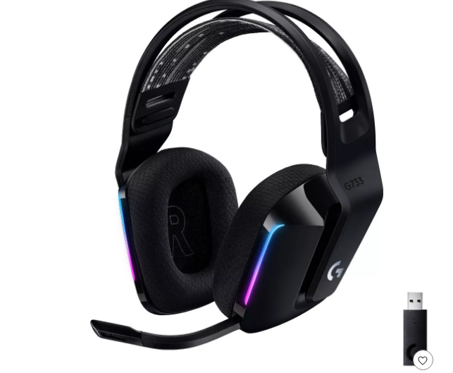 Auriculares Logitech G733: Inalámbricos, cómodos y con calidad de sonido premium para gamers. Disponible en Target a solo $129.99, ¡ideal para tus sesiones de juego!
