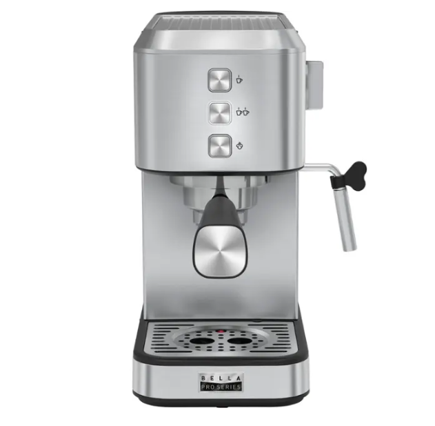 La cafetera espresso Bella PRO de acero inoxidable está en oferta por $69,99 en Best Buy. ¡Obtén un gran espresso con un gran descuento!