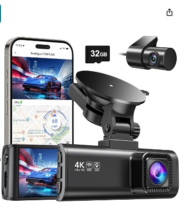 Compra la cámara de tablero REDTIGER con visión nocturna y Wi-Fi a un precio rebajado de $123.47, un ahorro del 38%. Perfecta para mayor seguridad en la carretera.

