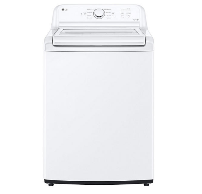Descuento en lavadora LG de alta capacidad en Sam's Club. Consigue esta lavadora de 4.1 pies cúbicos con agitador a solo $495, ahorrando $250 en la compra.

