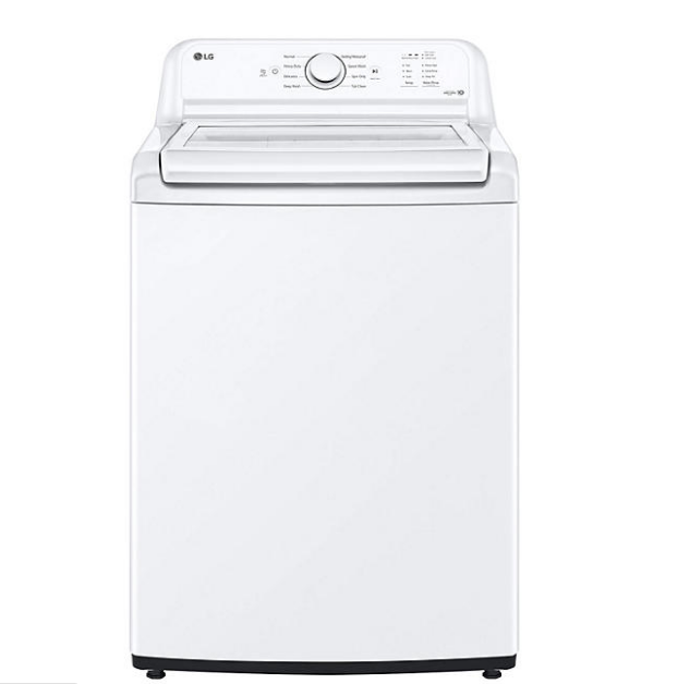 Lavadora LG de carga superior con agitador, ideal para grandes cargas. Aprovecha el descuento de $250 y obténla por $495 en Sam's Club.