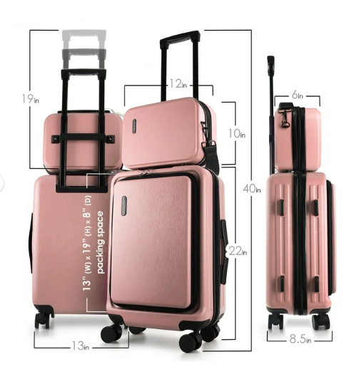 Equipaje de mano en oferta: adquiere el juego de maletas StorageBud por solo $89.99 y ahorra $110. Ideal para viajeros frecuentes.

