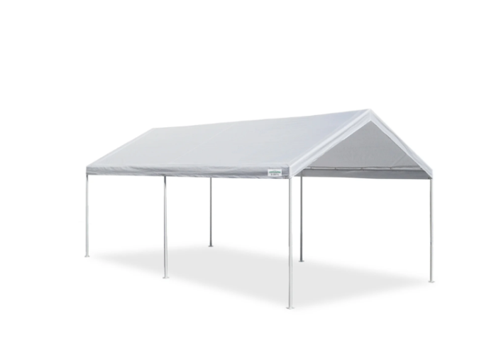 Estructura de acero Caravan Canopy de 10x20 pies, ideal para exteriores. ¡Antes $137, ahora solo $69! Ahorra $68 en Walmart.