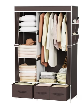 Transforma tu hogar este otoño con el Armario Portátil Riousery. Solo U$D 40 en Walmart, con un 70% de descuento. ¡No te lo pierdas!