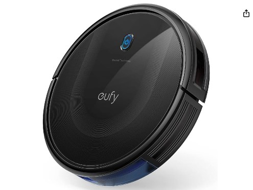 Haz la limpieza más fácil con la aspiradora robot eufy 11S MAX, ahora disponible por $142.48. Con un 43% de descuento, ¡esta oferta es imperdible!