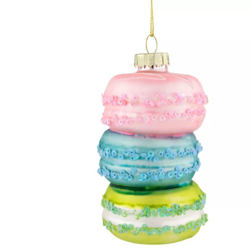 Los adornos de vidrio Northlight Macaroons bajaron de $13.99 a $10.99. Elegancia al mejor precio en Target.