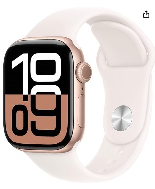 Mantente conectado con el Apple Watch 10. Ahora por $349 en Amazon, con un descuento de $50.