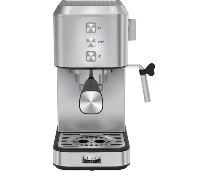 Disfruta de un café de calidad barista con la bella PRO Slim Espresso Machine, ahora en oferta por solo $59.99.