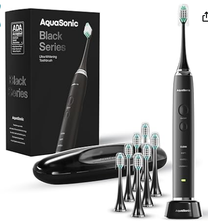 Consigue una limpieza profesional con el cepillo Aquasonic Black Series. A mitad de precio, solo $29.95 este Black Friday.