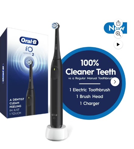 Oral-B iO Serie 2 en oferta: limpieza avanzada para toda la familia por solo $44.97. Descuento exclusivo en línea en Walmart.