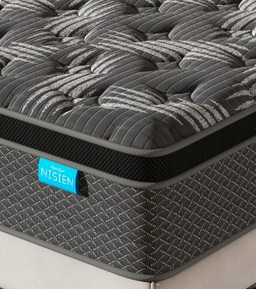 El colchón Nisien Queen con gel viscoelástico está en descuento en Walmart por tiempo limitado. Lleva calidad y confort a tu hogar a un precio especial.

