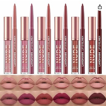 Disfruta de 12 lápices labiales mate + delineador por $8.49 este Black Friday 2024. Ideal para cualquier ocasión. Antes $11.00.