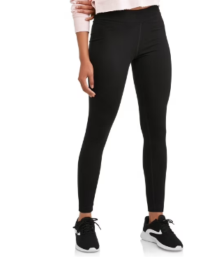 Athletic Works Leggings de Mujer en oferta por $9.98 (antes $15.96). Disponible en tallas S-XXL, perfectos para tu rutina de ejercicio. ¡Calidad y ahorro garantizados al comprar en línea!