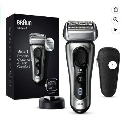 Braun Series 8 en descuento: afeitado en seco y húmedo por solo $179.94. No pierdas esta oferta exclusiva de Walmart.