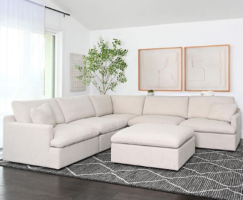 La seccional Capri de Abbyson Living, con diseño moderno y elegante, está en descuento por tiempo limitado en Sam's Club. ¡Ahorra $1,000 hoy mismo!
